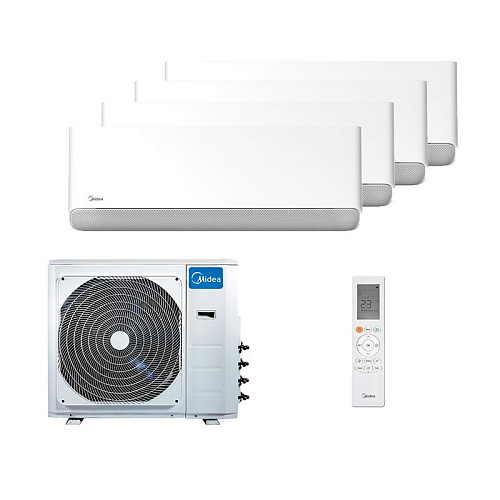 Мульти-сплит-система Midea M4OE-28HFN8-Q1 / MMFE-09N8D6-Ix4 Мульти-сплит-система Midea M4OE-28HFN8-Q1 / MMFE-09N8D6-Ix4
